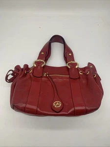 Francesco Biasia Red Handbag - Picture 1 of 9