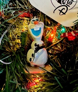 2025 Olaf The Snowman Frozen Disney Christmas Tree Ornament, New w Tag - Picture 1 of 1