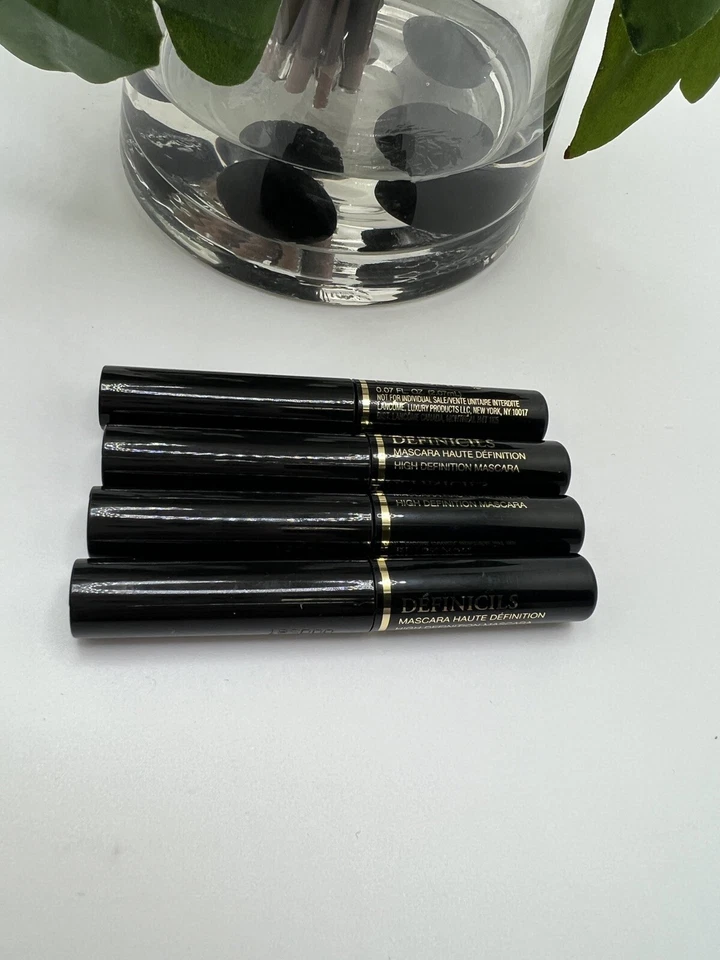 4 Lancome Definicils High-definition Mascara 01 Black /noir 0.07 Oz / 2.07 ml Ea - Image 1 of 1