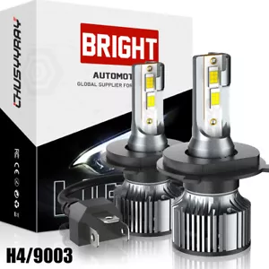 For Mazda 2 2011-2019 2X 9003/H4 6000K LED Headlight High/Low Beam Bulbs Kit - Picture 1 of 11