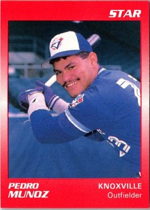 1989 Star Pedro Munoz #122 Knoxville Blue Jays