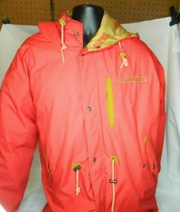 VTG 90S San Francisco 49ers Triple Fat Goose Coat Jacket Rare Starter NFL Sz M - Picture 1 of 11