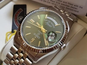 West End 5027.10.3330Y Green Dial Classic Limited Edition 37mm Automatic Watch - Picture 1 of 10