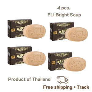 4x FLI sapone a base di erbe bianco brillante 120 g. Lenticchia per acne Body & Face Reduce - Foto 1 di 11