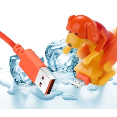 Micro USB Humping Funny Dog Fast charger cable For Type-c iPhone Smartphone - Image 1 of 4