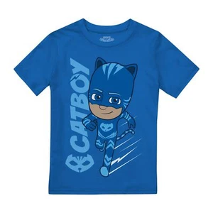 PJ Masks Boys T-Shirt Cat Boy Top Tee 3-8 Years Official - Picture 1 of 3