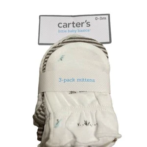 Carter's 3-Pack Baby Mittens - Picture 1 of 3