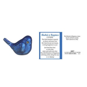 Bluebird of Happiness Mini Charm - Picture 1 of 2