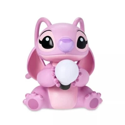 New Officially Licensed Disney Lilo & Stitch Angel with Light Bulb Table Lamp - Image 1 of 4