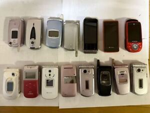 Wholesale Lot 15 Set Retro Cell Phone Mobile Phones No Tested Junk From Japan