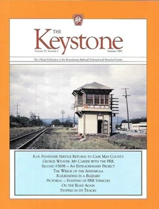 The Keystone Magazine V30 2 1997 Blizzard Rail Passenger Service Ashtabula Wreck - Imagen 1 de 10