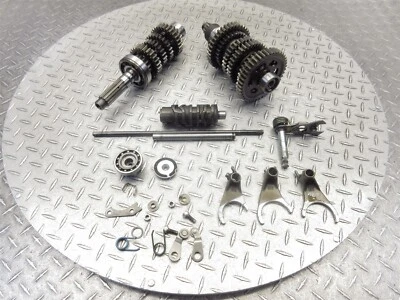 95-97 Kawasaki GPZ1100 ZX1100 1995 transmisión caja de cambios eje de engranajes horquilla tambor OEM Foto 1 de 4