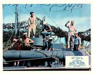 PT 109 ORIGINAL LOBBY CARD CLIFF ROBERTSON AS JOHN F KENNEDY TY HARDIN GUNS