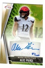 Alec Pierce 2022 Sage AUTOGRAPH A-AP Out-of-Pack Quality