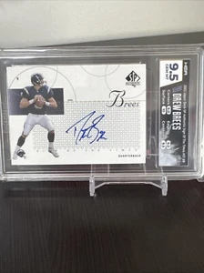 2002 SP Authentic Sign of the Times Drew Brees #ST-BR HGA 9.5 GMINT Auto - Picture 1 of 4