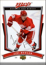 2007-08 Upper Deck MVP Red Wings Hockey Card #239 Jiri Hudler