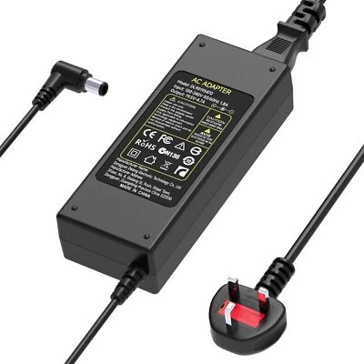 For Sony TV Power Cable Adapter 19.5V DC For Sony Bravia TV 24'' 32'' 40'' 42'' - Image 1 of 4