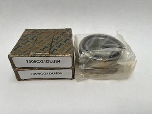 SNR 7009HG1DUJ84 Bearing 40x68x15mm 7009-C-T-DUM-P4 7009-H-G1-DU-J84 France 2Pcs - Picture 1 of 7
