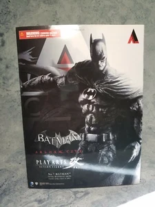 Play Arts Kai Batman Arkham City Batman 1970s Suit Figure Authentic USA Seller - Picture 1 of 3