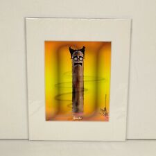 Groucho by Daniel Koffman - 6.5x5 outer 10x8 Cigar Art Stogie Smoking 
