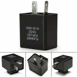 12V LED Motorrad Blinker Relais Blinkrelais Flasher Relay PIN 8I9E Licht 2  Y2W6 - Picture 1 of 8