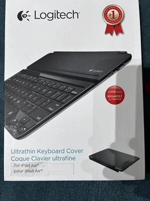 New Logitech Wireless Bluetooth Ultrathin Keyboard Cover i5 for iPad Air -Black  - Image 1 of 4