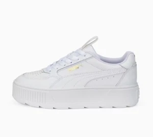 Zapatillas deportivas para mujer Puma Karmen Rebelle Platform blancas - talla 7UK EU40.5 (REFX7) - Imagen 1 de 7