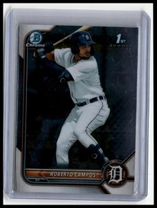 2022 Bowman #BCP-14 Roberto Campos Chrome Prospects - Picture 1 of 2