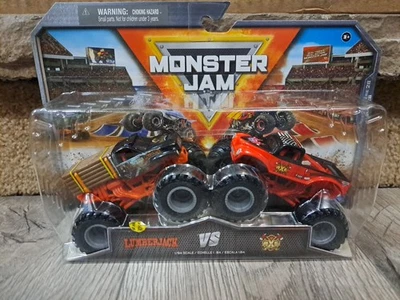 MONSTER JAM LEÑADOR VS HACHA Nuevo En Caja Juguetes Regalos Foto 1 de 4