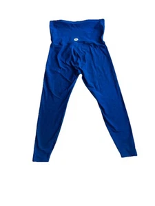 Beyond Yoga Beyond The Bump Midi Maternity Legging Size X-Large Blue - Picture 1 of 6