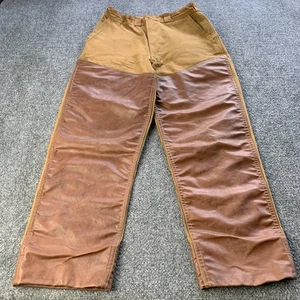 Vintage SafTBak Pants 27x28 Double Knee Brush Guard USA Made Outdoor Hunting - Picture 1 of 19