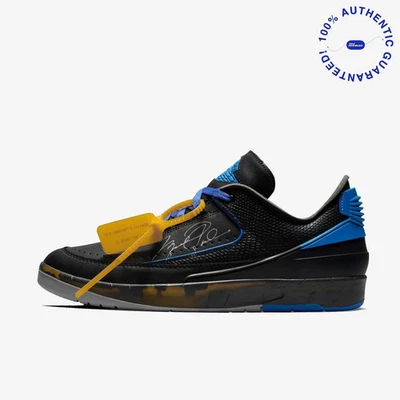 Tênis unissex Air Jordan 2 retrô baixo SP x Off-White 'Varsity Royal' (2021) - Imagem 1 de 4