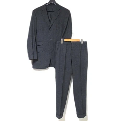Dunhill Tailored Jacket and Slacks Pants Suit Set, Size 48, Gray mens USED - Image 1 of 4