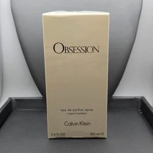 Calvin Klein Obsession Eau De Parfum Spray 3.4 Fl Oz 100mL Womens Fragrance NIB - Picture 1 of 5