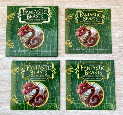 FANTASTIC BEASTS AND WHERE TO FIND THEM CD Audiobook Unabridged J.K. Rowling - Image 1 of 2
