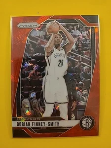 2024-25 Prizm Dorian Finney-Smith Red Prism #108 Brooklyn Nets NBA Basketball - Picture 1 of 2