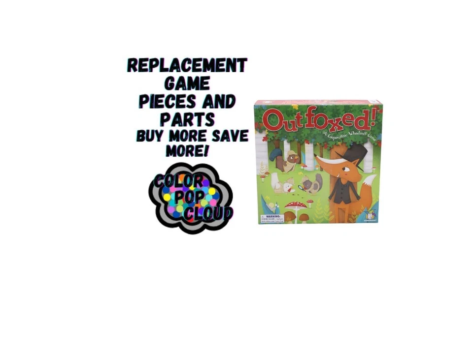 Запасные части для игр OutFoxed на выбор - Изображение 1 из 1