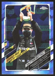 VALTTERI BOTTAS 2021 TOPPS CHROME SAPPHIRE FORMULA 1 #138 MERCEDES - Picture 1 of 3