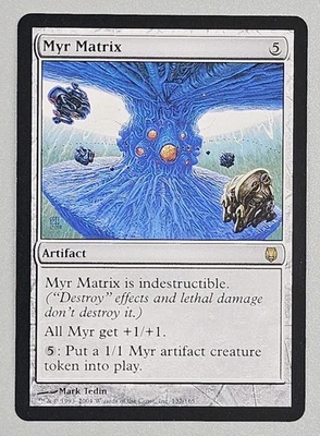 Myr Matrix - Darksteel Regular , Rare ,MTG MAGIC THE GATHERING TCG #132 - Image 1 of 2