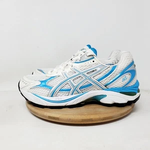Asics GT-2150 Schuhe Damen 6,5 weiß silber blau Running Sneaker Retro Y2K - Bild 1 von 14