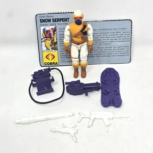 Serpente di neve V2 100% completo 1991 come nuovo G.I. Joe action figure sfusa vintage - Foto 1 di 19