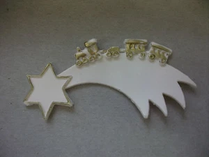 Wachsornament, Wachskunst, Schweifstern mit Zug, groß, Kerze selbst gestalten - Picture 1 of 1