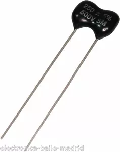 1x GENUINE SILVER MICA CAPACITOR 250pF 500V FROM USA! FOR AMPLIFIER TONE CIRCUIT - Imagen 1 de 1