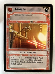 Star Wars CCG - Unfriendly Fire - Jabba's Palace - Picture 1 of 1