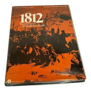 SPI 1812 - COMPLETE The Campaign of Napoleon in Russia (80% Unpunched) - Picture 1 of 17