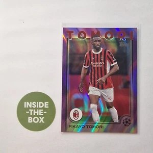 Tomori Milan Topps UEFA 2024 25 UCC Flagship AC Mailand Fikayo Purple - Bild 1 von 1