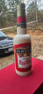 Inflatable Mr Boston Egg nog Bottle display - Picture 1 of 3
