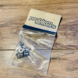 Problem Solvers 8mm Double Chainring Bolts Silver Set of 5 CR1401 - Picture 1 of 3