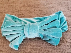 Diadema de terciopelo con arco para niños pequeños como nuevos - Imagen 1 de 3