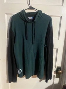 Tony Hawk Jacket Green And Black XL Cotton/Polyester - Picture 1 of 3